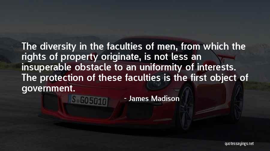 Cow Protection Quotes By James Madison