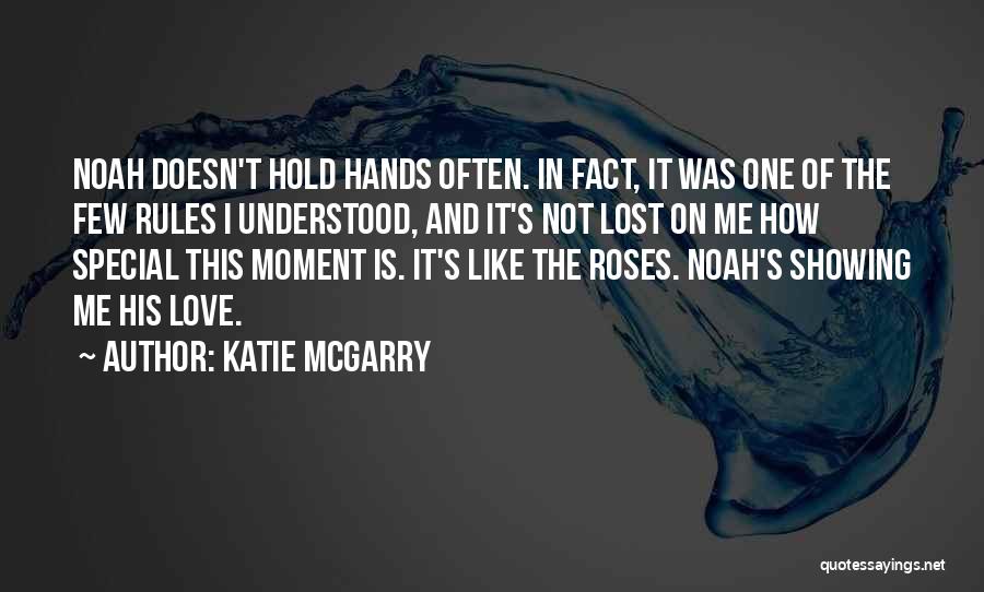 Cow Showing Quotes By Katie McGarry