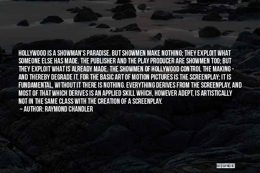 Cow Showman Quotes By Raymond Chandler Cow Showman Quotes By Raymond Chandler