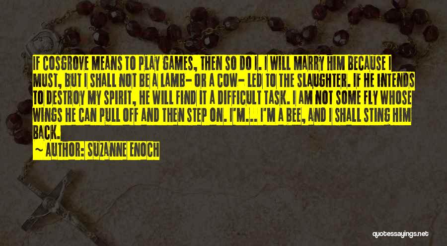 Cow Slaughter Quotes By Suzanne Enoch