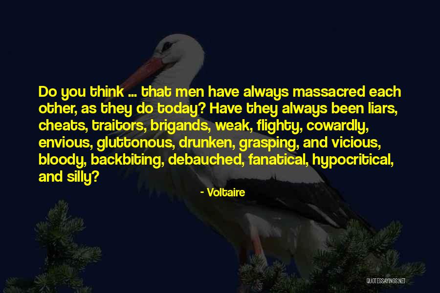 Cowardly Men Quotes By Voltaire Cowardly Men Quotes By Voltaire
