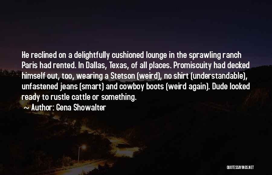 Cowboy Boots Quotes By Gena Showalter