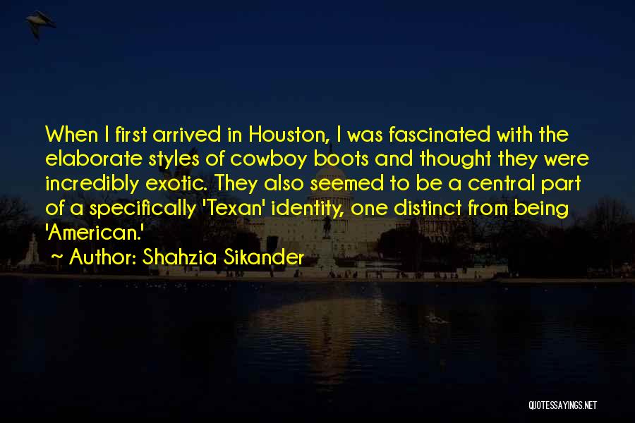 Cowboy Boots Quotes By Shahzia Sikander