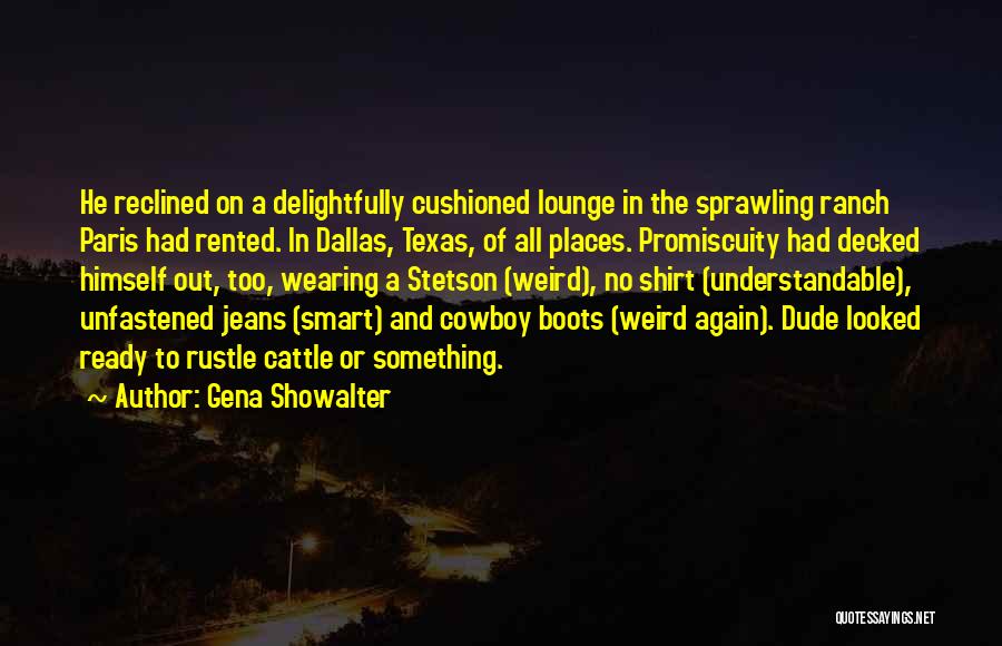 Cowboy Cattle Quotes By Gena Showalter