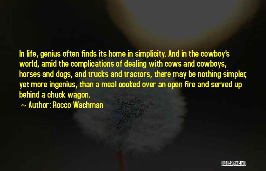 Cowboys And Horses Quotes By Rocco Wachman