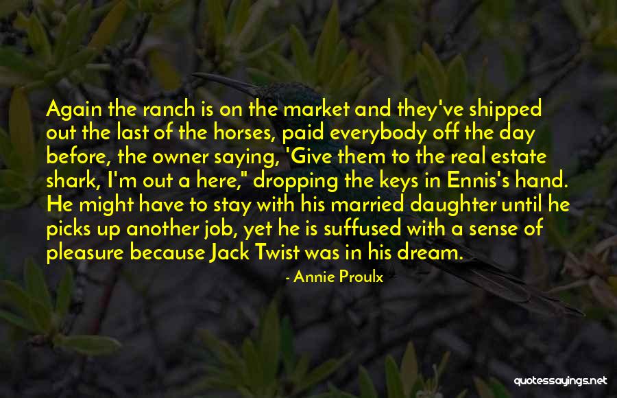 Cowboys Death Quotes By Annie Proulx