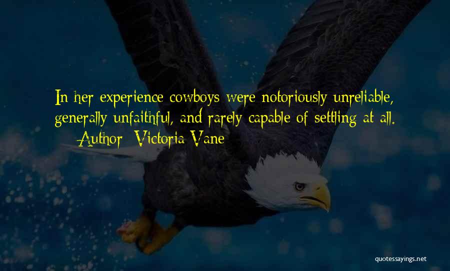 Cowboys Quotes By Victoria Vane