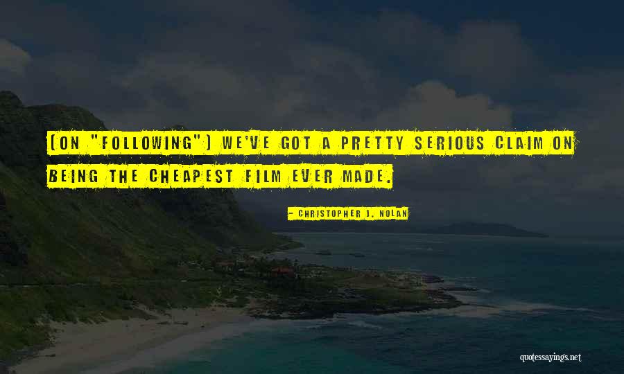 Cowburners Quotes By Christopher J. Nolan Cowburners Quotes By Christopher J. Nolan