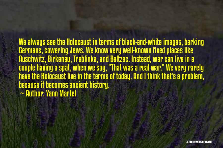 Cowering Quotes By Yann Martel