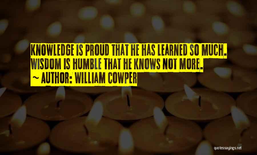 Cowper Quotes By William Cowper