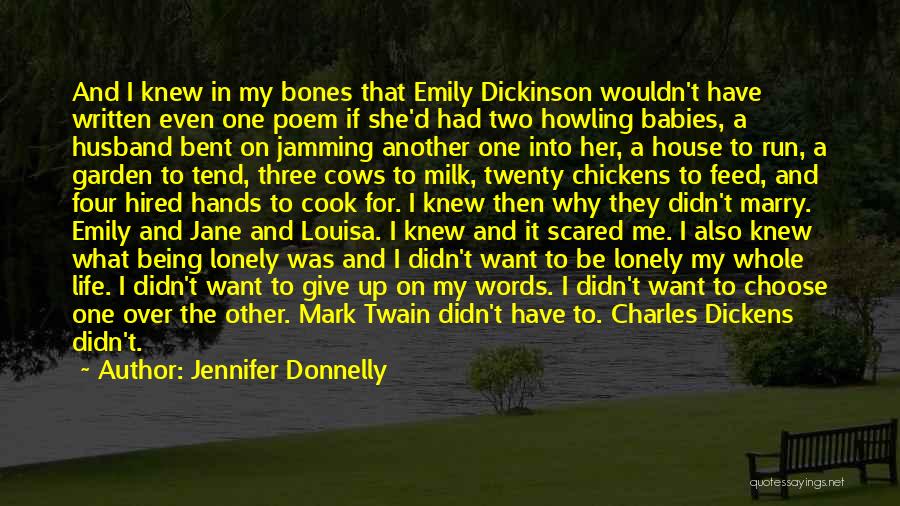Cows And Milk Quotes By Jennifer Donnelly