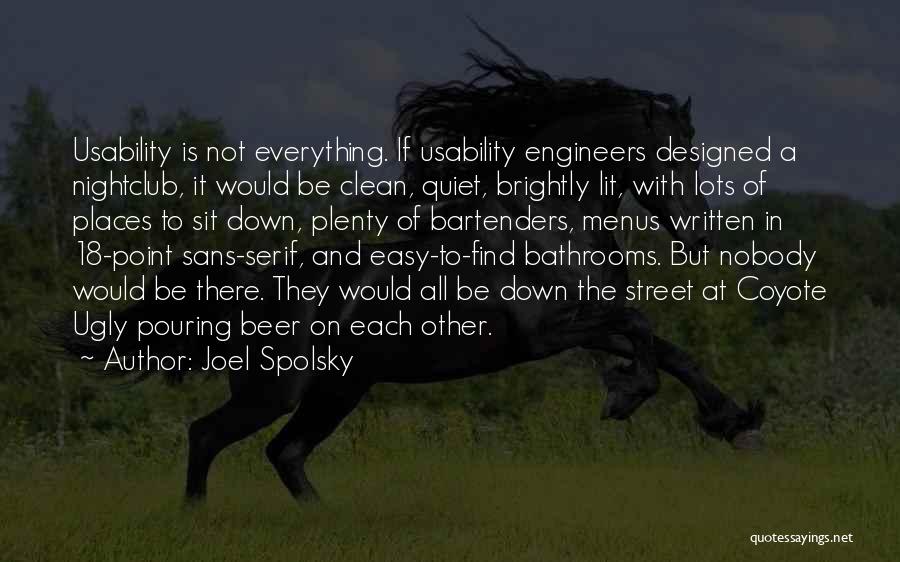 Coyote Quotes By Joel Spolsky