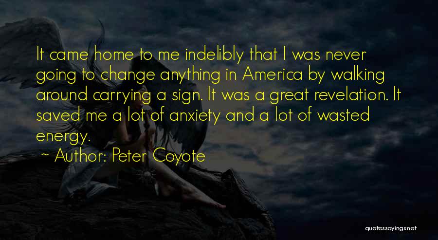 Coyote Quotes By Peter Coyote