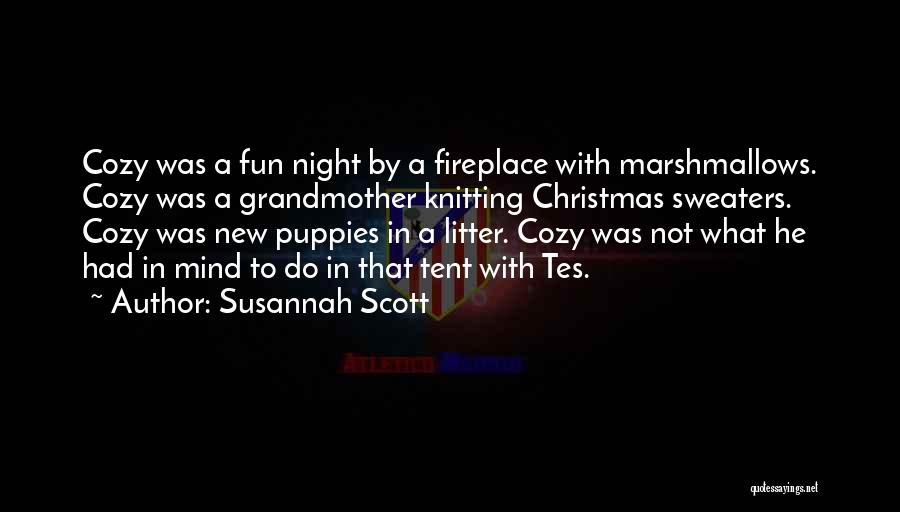 Cozy Christmas Quotes By Susannah Scott