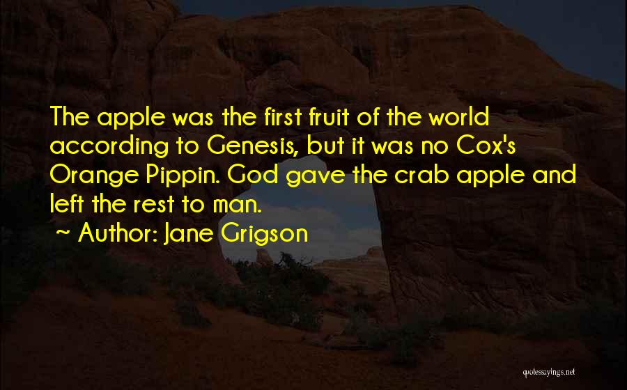 Crab Apple Quotes By Jane Grigson