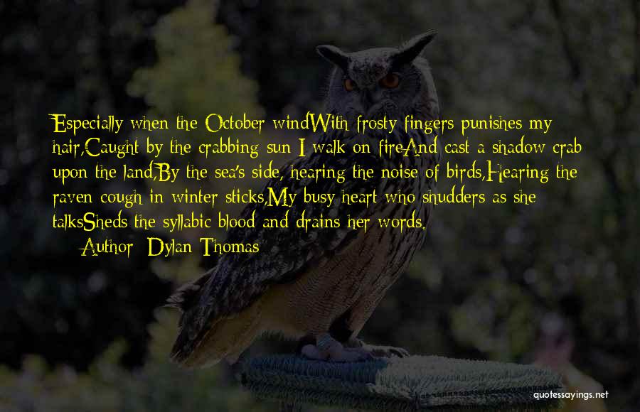 Crabbing Quotes By Dylan Thomas