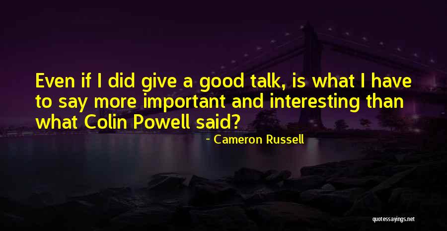 Crabgrass Preventer Quotes By Cameron Russell Crabgrass Preventer Quotes By Cameron Russell