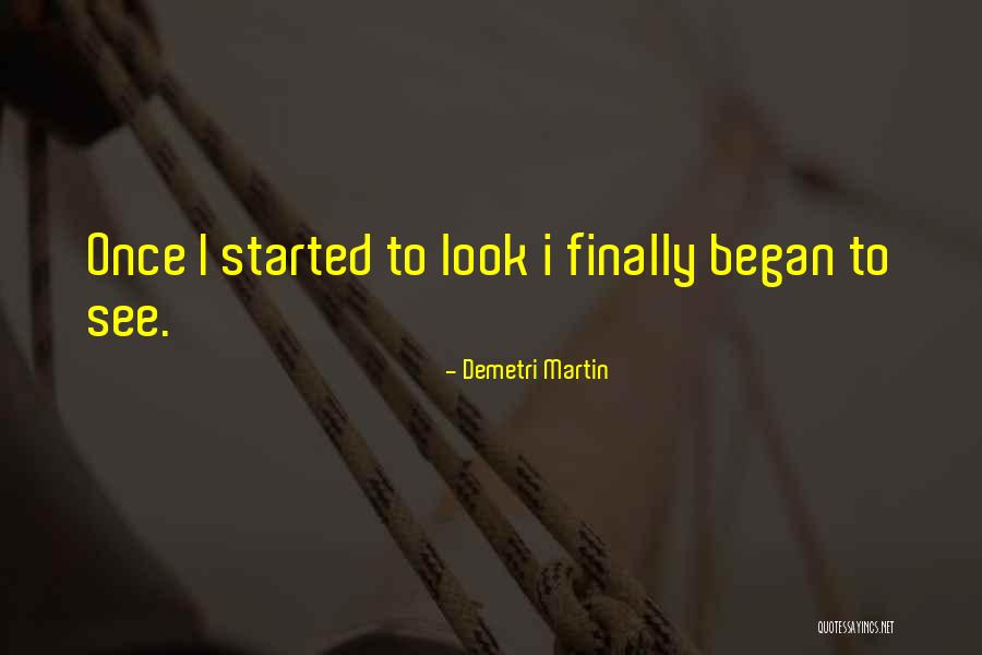 Crabgrass Seed Quotes By Demetri Martin
