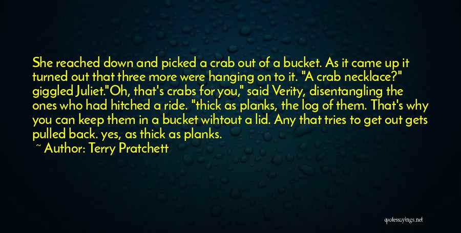 Crabs In A Bucket Quotes By Terry Pratchett