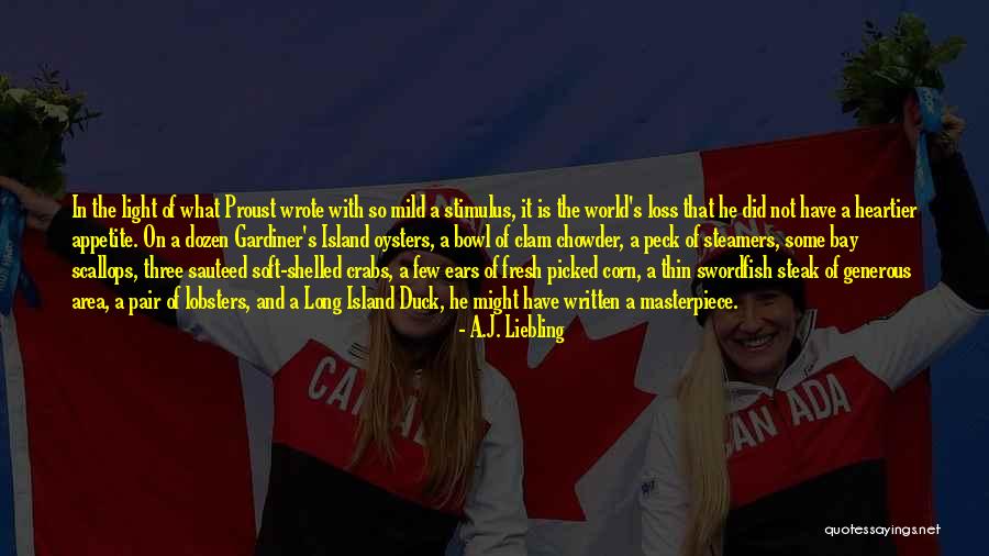 Crabs Quotes By A.J. Liebling Crabs Quotes By A.J. Liebling