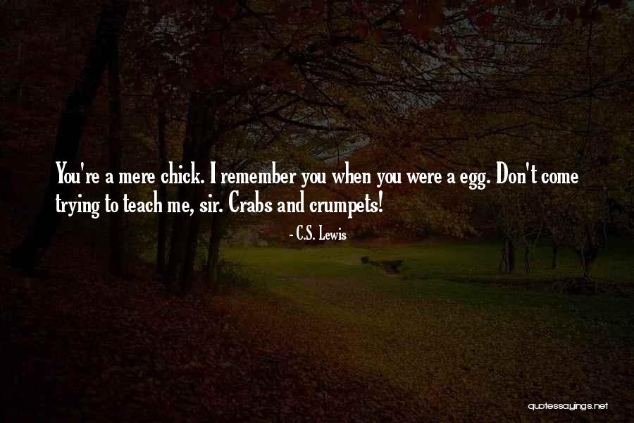 Crabs Quotes By C.S. Lewis Crabs Quotes By C.S. Lewis