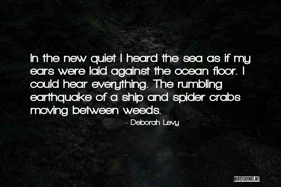 Crabs Quotes By Deborah Levy Crabs Quotes By Deborah Levy