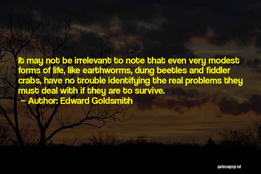 Crabs Quotes By Edward Goldsmith