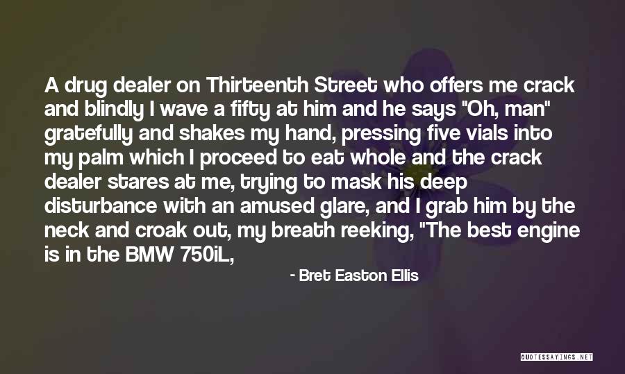 Crack Dealer Quotes By Bret Easton Ellis