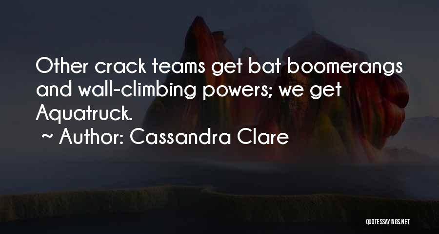 Crack Me Up Funny Quotes By Cassandra Clare