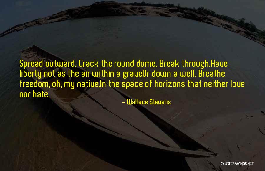 Crack Spread Quotes By Wallace Stevens