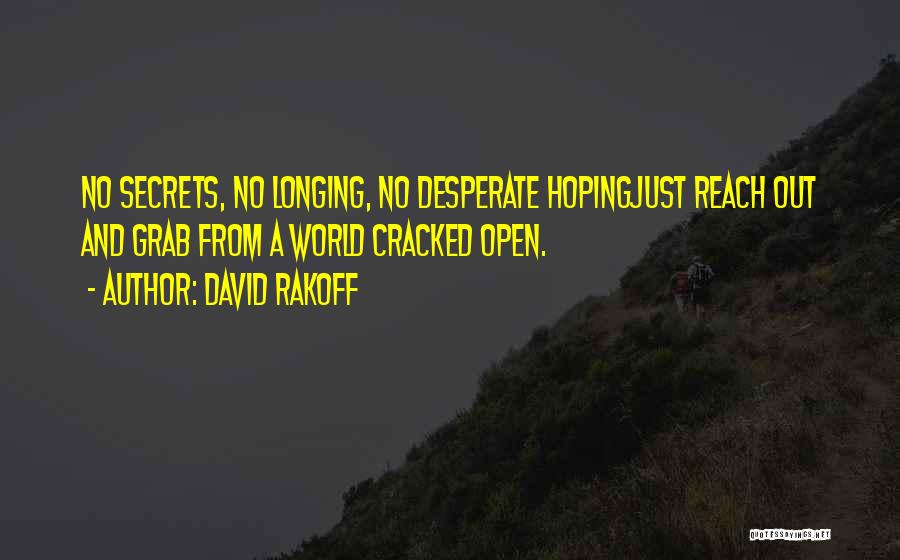 Cracked Best Quotes By David Rakoff