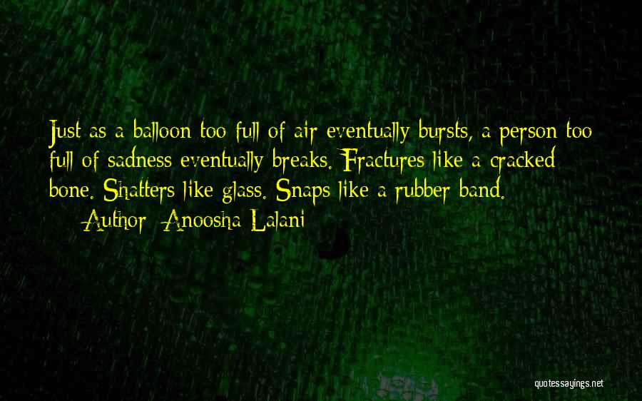 Cracked Glass Quotes By Anoosha Lalani