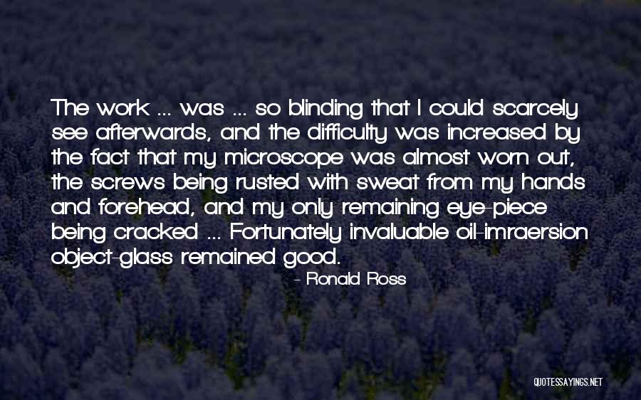 Cracked Quotes By Ronald Ross Cracked Quotes By Ronald Ross