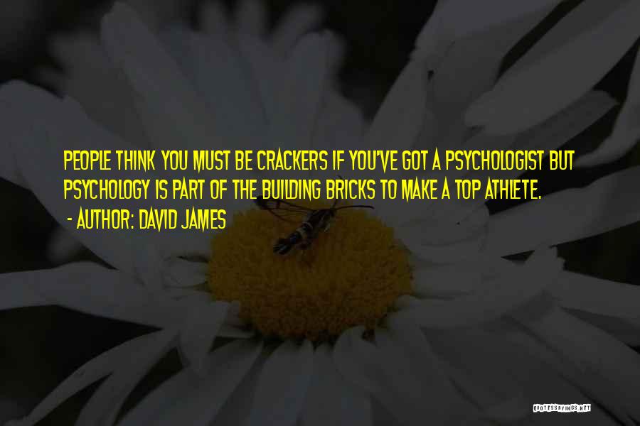 Crackers Quotes By David James