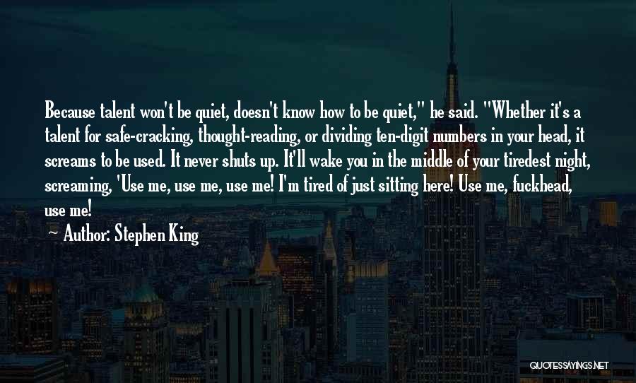 Cracking Me Up Quotes By Stephen King
