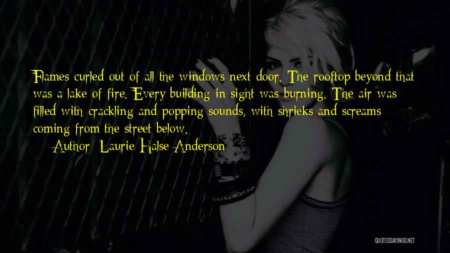 Crackling Fire Quotes By Laurie Halse Anderson