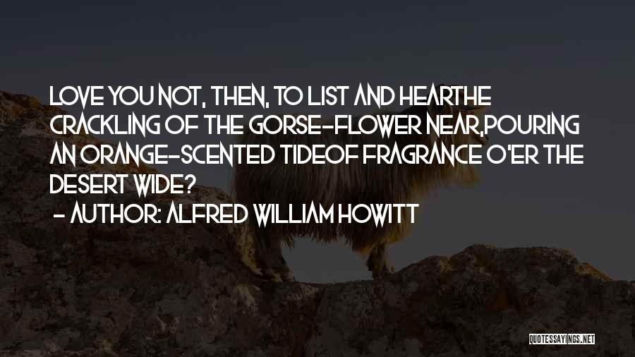 Crackling Quotes By Alfred William Howitt