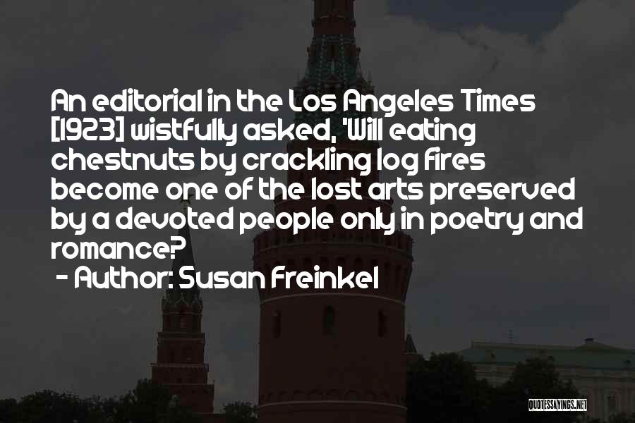 Crackling Quotes By Susan Freinkel