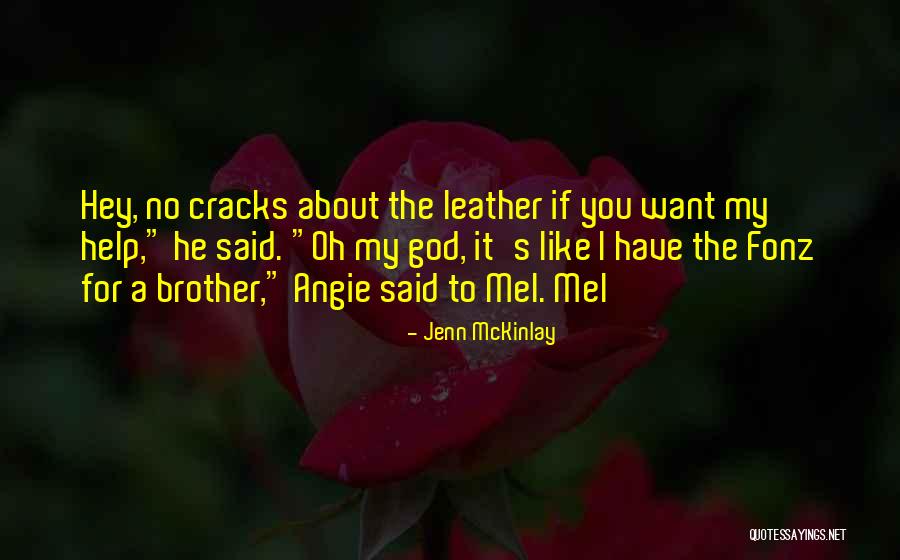 Cracks Quotes By Jenn McKinlay