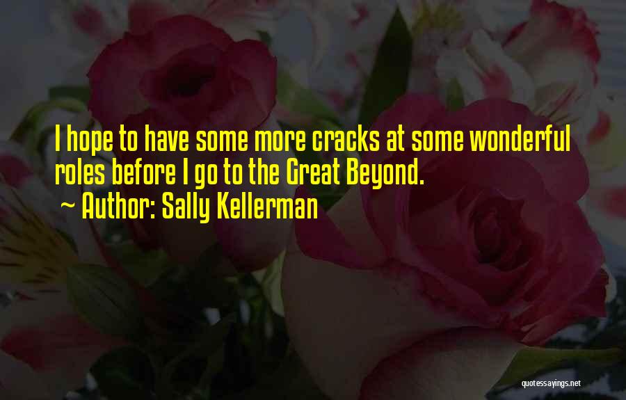 Cracks Quotes By Sally Kellerman
