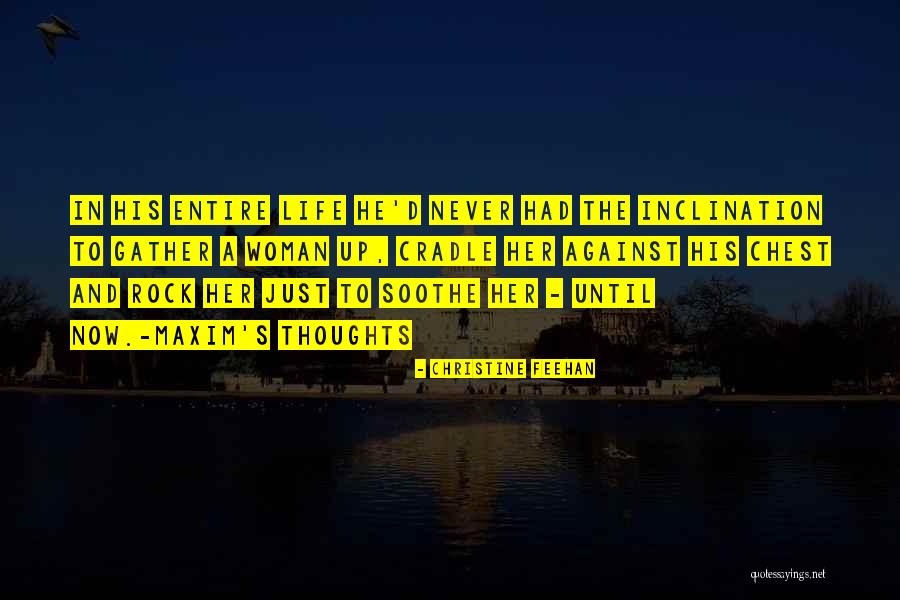 Cradle Will Rock Quotes By Christine Feehan Cradle Will Rock Quotes By Christine Feehan