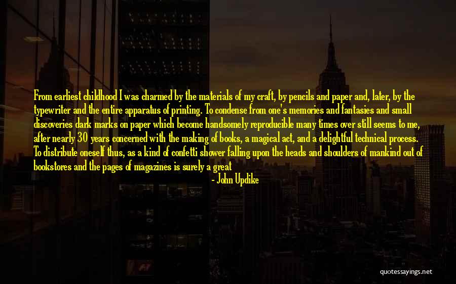 Craft Making Quotes By John Updike