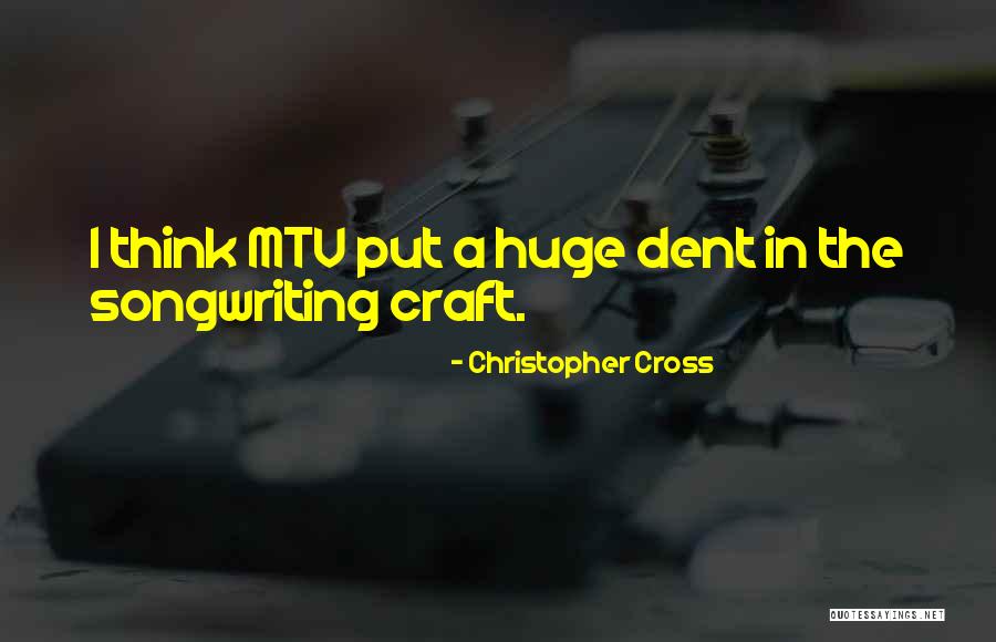 Craft Quotes By Christopher Cross