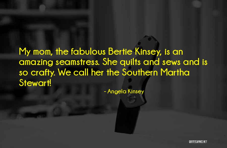 Crafty Mom Quotes By Angela Kinsey Crafty Mom Quotes By Angela Kinsey