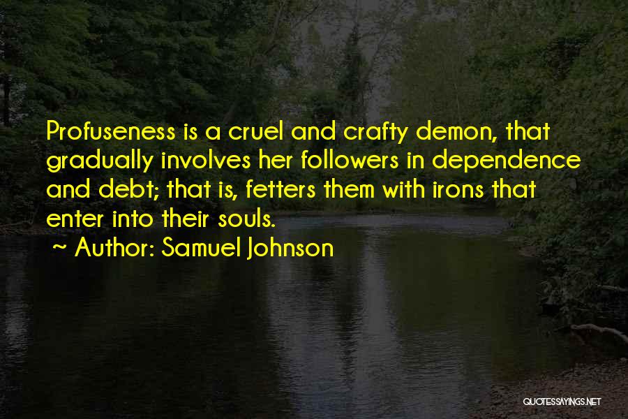 Crafty Quotes By Samuel Johnson