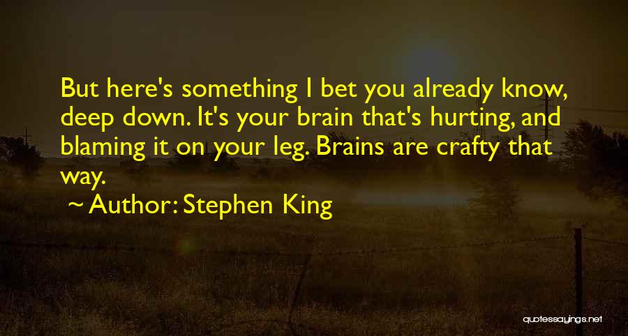 Crafty Quotes By Stephen King
