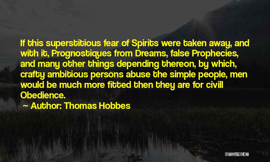 Crafty Quotes By Thomas Hobbes