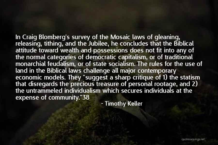 Craig Blomberg Quotes By Timothy Keller