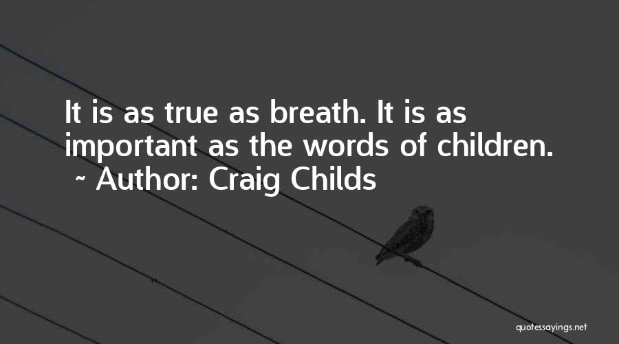 Craig Childs Quotes 1494304