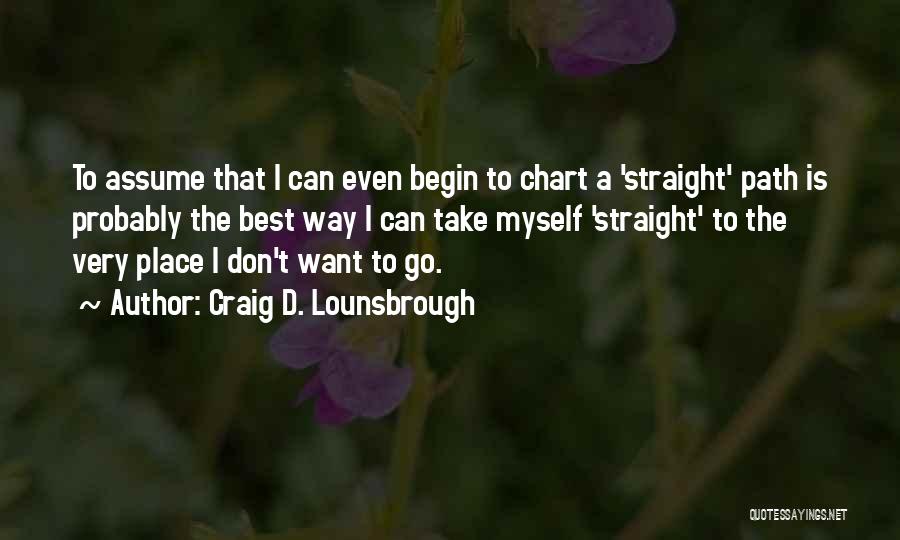 Craig D. Lounsbrough Quotes 421525